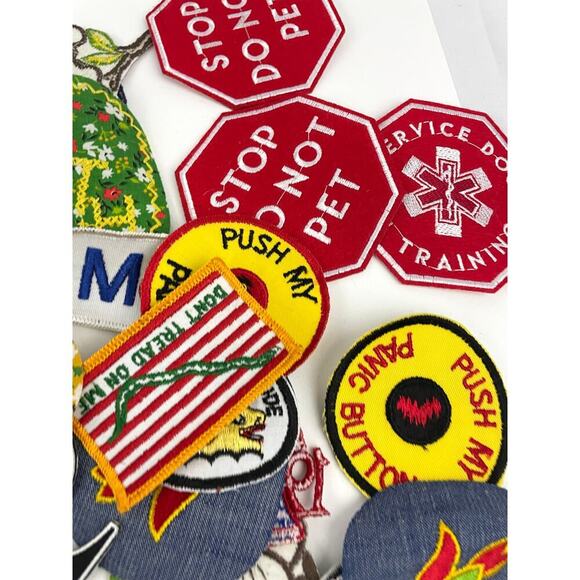 150 PC Assorted Sewing Applique Patches Iron on Sew On NEW Mixed Sequin Crafting - Picture 3 of 16